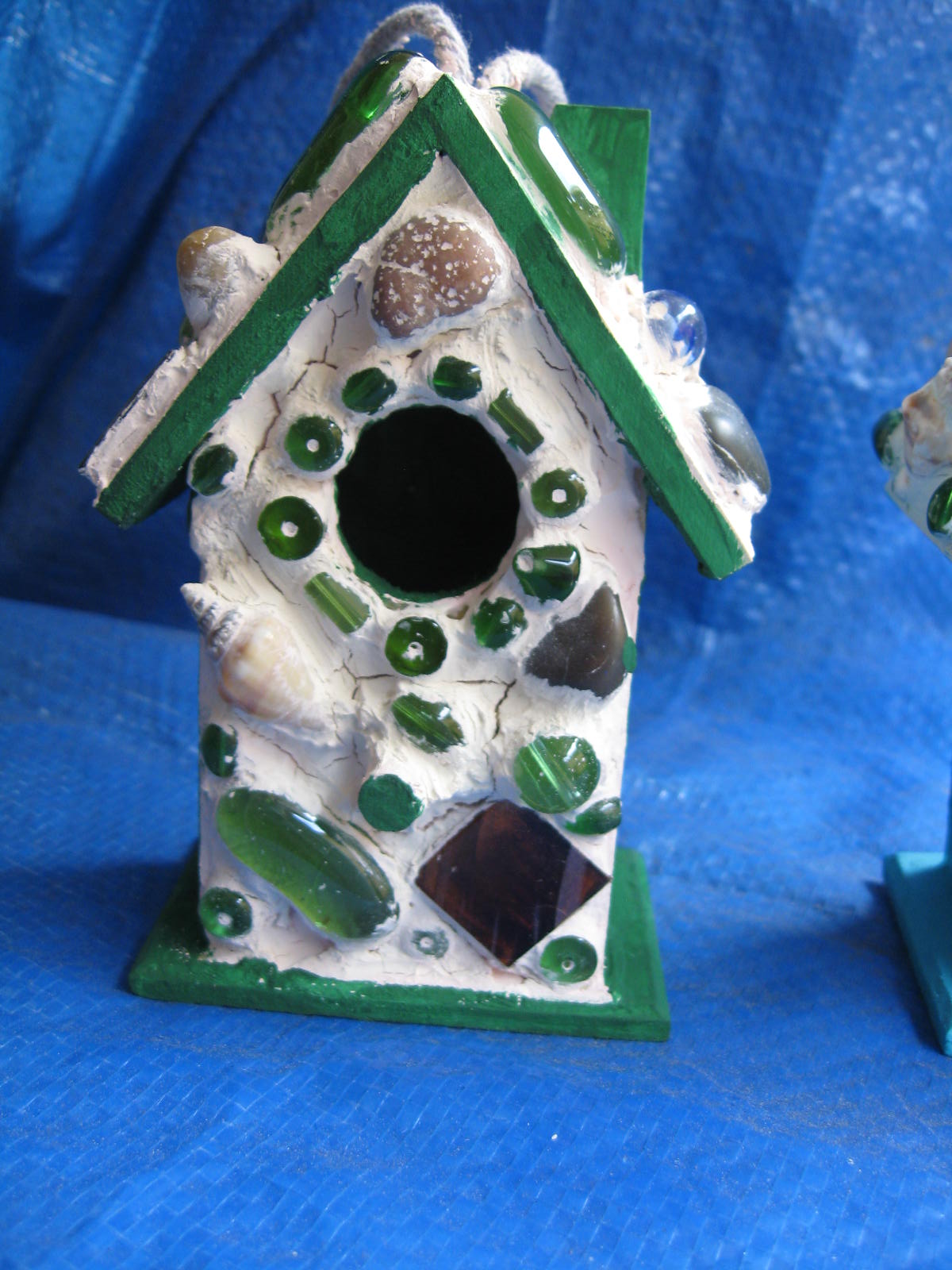 CreateACraftADay Mosaic Birdhouses and Boxes