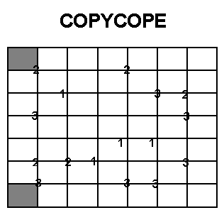 Logical Puzzles Series: Copycope