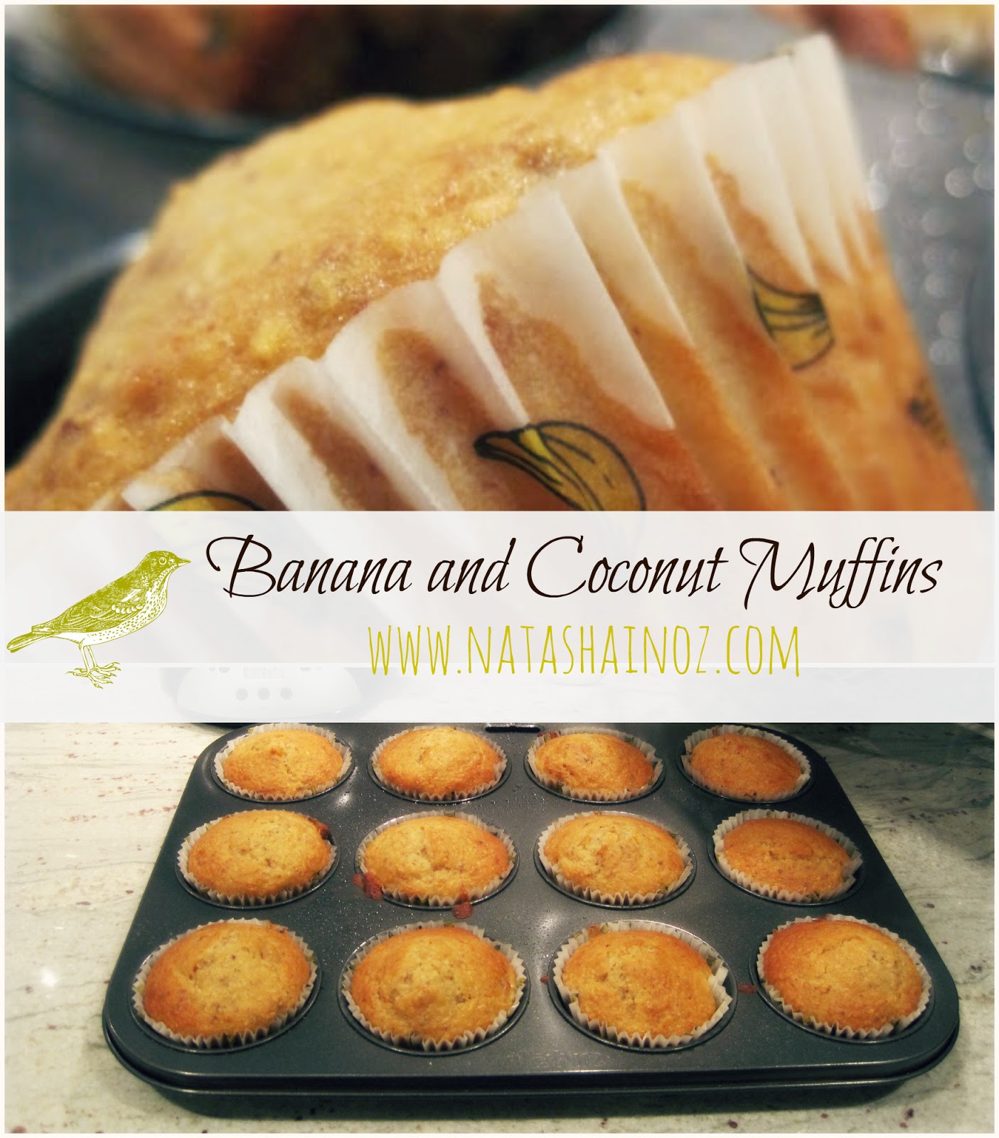 Delicious Banana Coconut Muffin Recipe