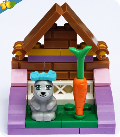 LEGO® Friends Animaux - Série 2 - Le lapin et son clapier