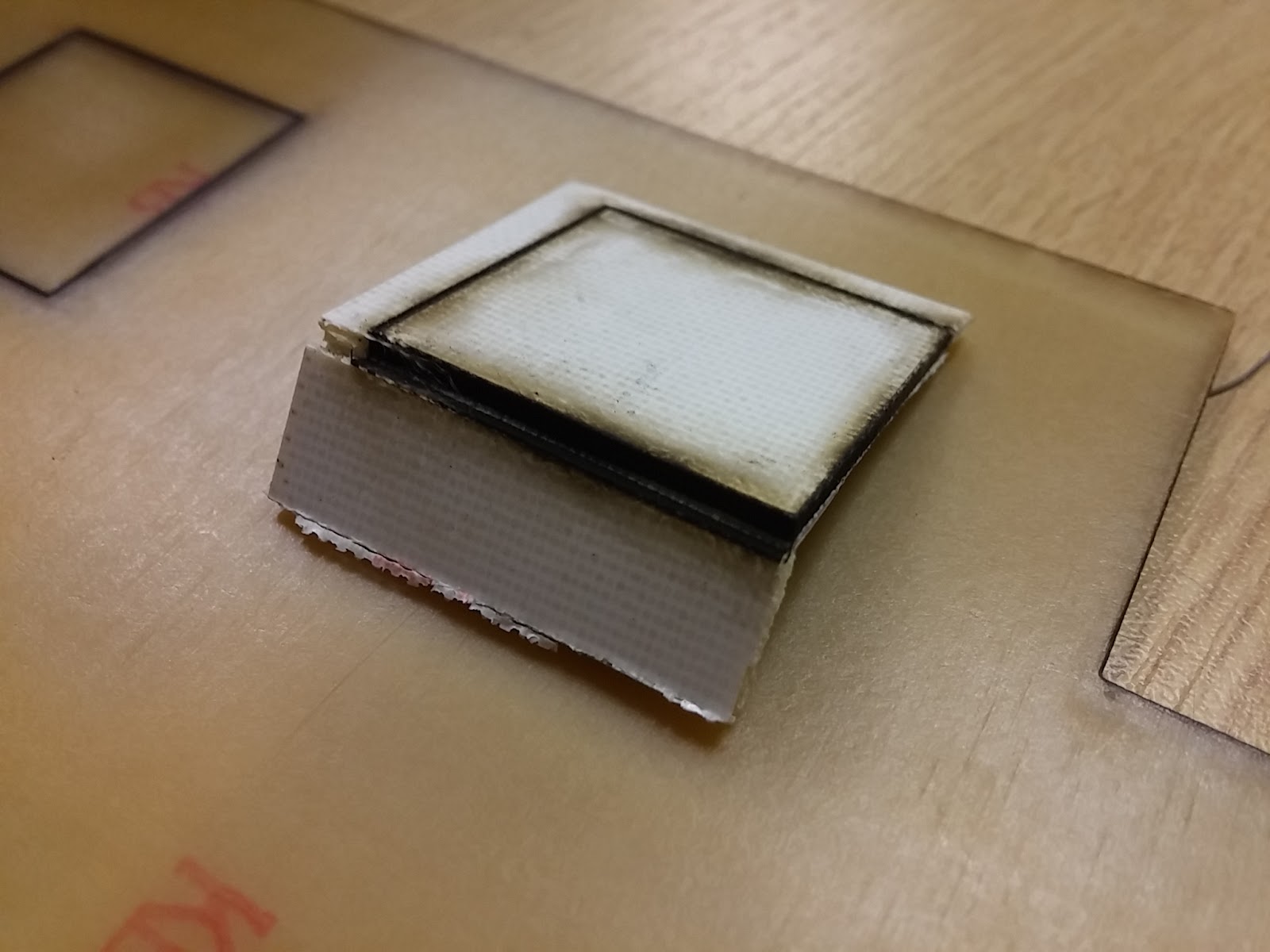 Nerd Club Laser cutting copper clad boards for irregularshaped PCBs