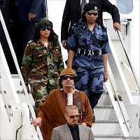guardaespaldas femeninos de Gaddafi