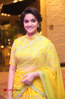 Actress Keerthi Suresh Stills at Remo Audio Launch  0019