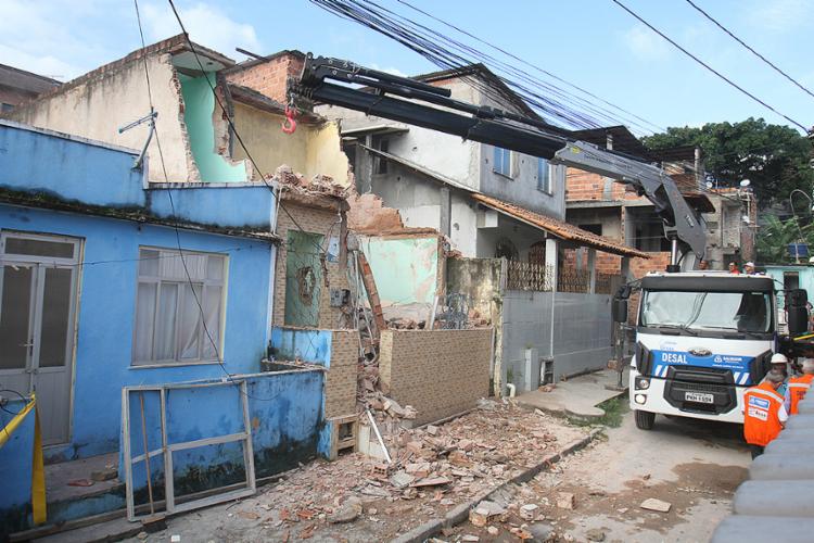Salvador: Infiltração pode ter causado desabamento em Plataforma