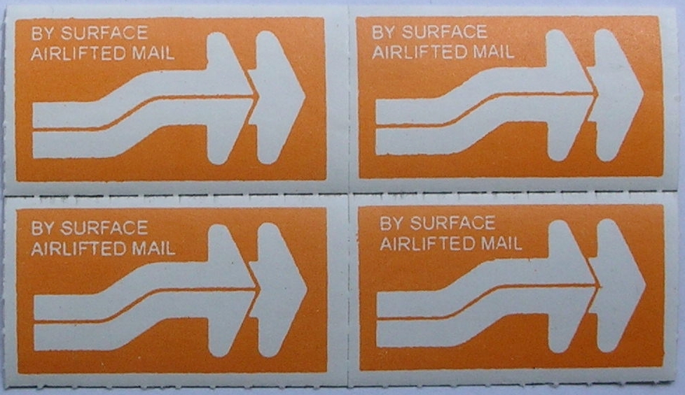 International Airmail And Priority Mail Labels: Zimbabwe: SAL and other ...