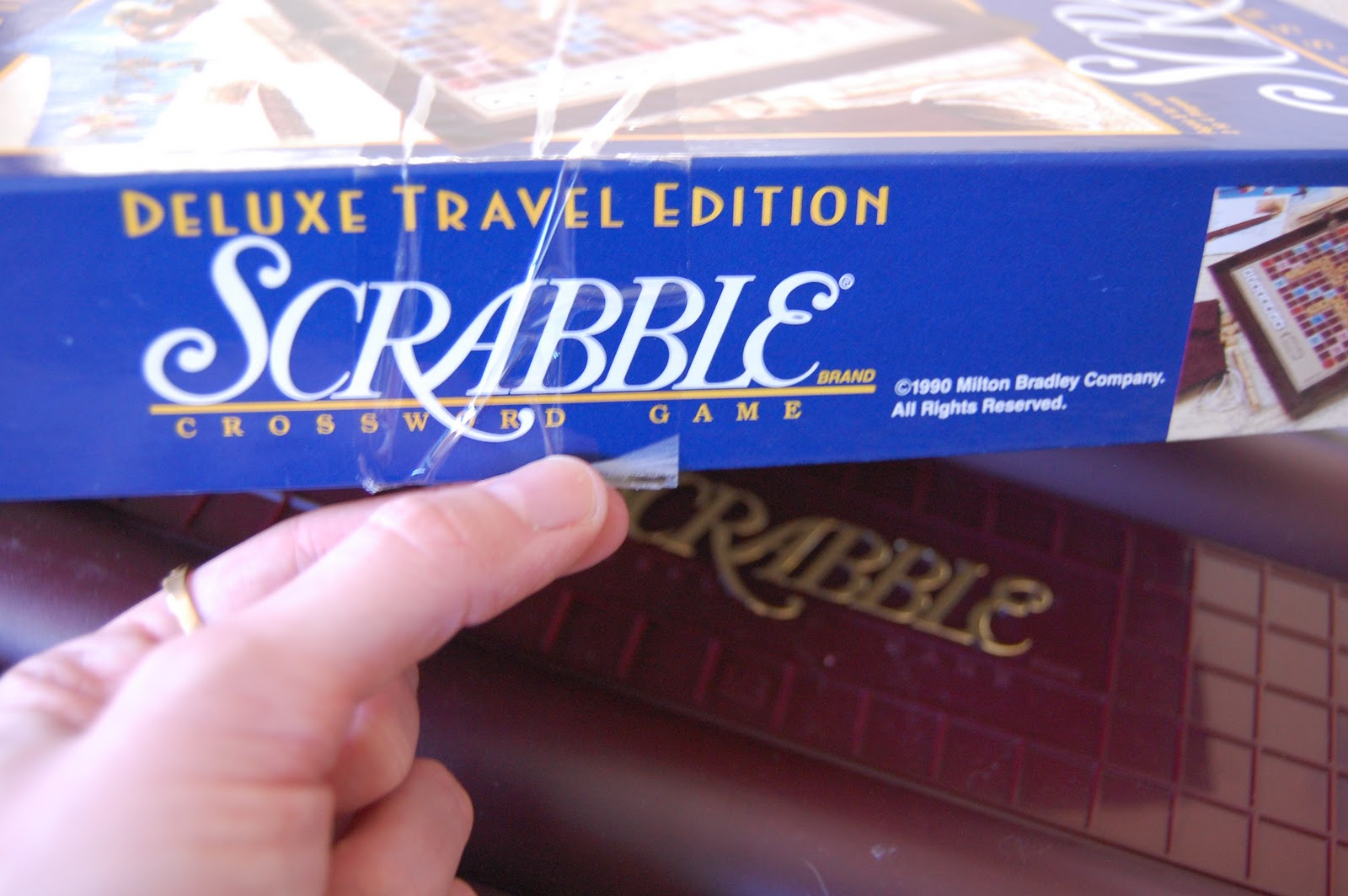 Adventures in Board Gaming How to Remove Packing Tape from Board Games