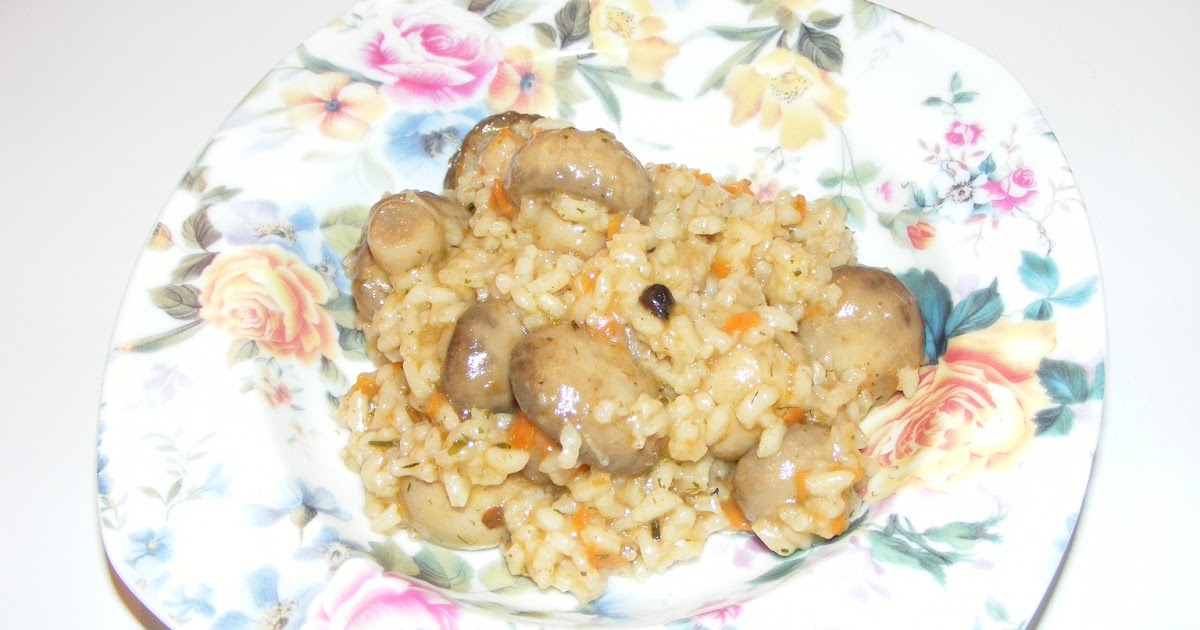 Orez cu ciuperci Preparatedevis.ro