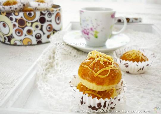 Nastar isi keju / Cheesy tarts cookies~melt in your mouth