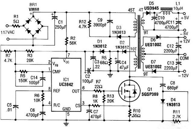 Electronic Components Crazy Fans: UC3842 CURRENTMODE PWM ...