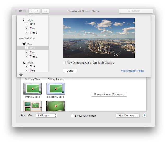 How to get new Apple TV screensaver on your Mac Yoga's