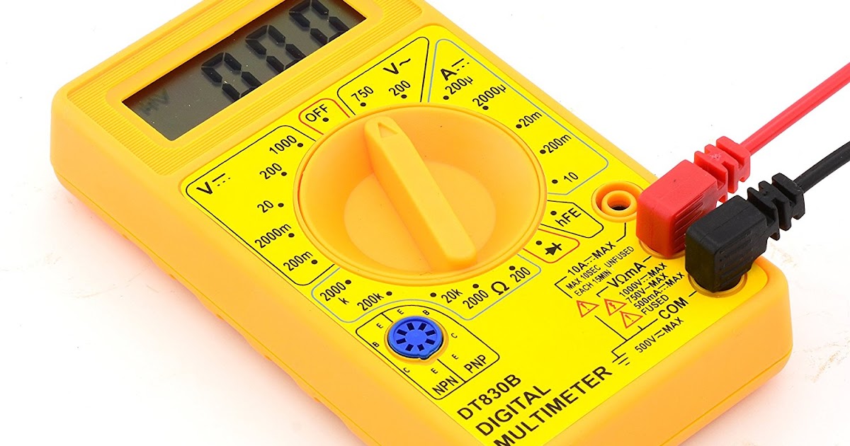 Cen Tech Automotive Meter 95670 Neiko 40508 830B Digital Multimeter