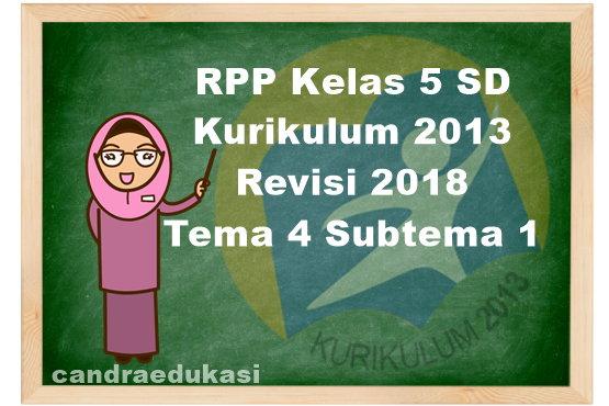 RPP Kelas 5 Kurikulum 2013 Revisi 2018 Tema 4 Subtema 1 RPP Kelas 5 Kurikulum 2013 Revisi 2018 Tema 4 Subtema 1