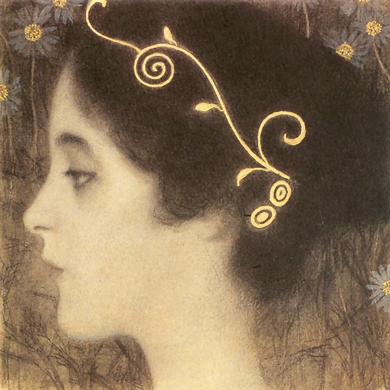 Dettaglio di Gustav Klimt junius