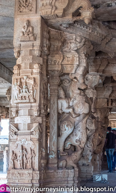 Hampi Vittala Temple Kudre Gombe Mandapa
