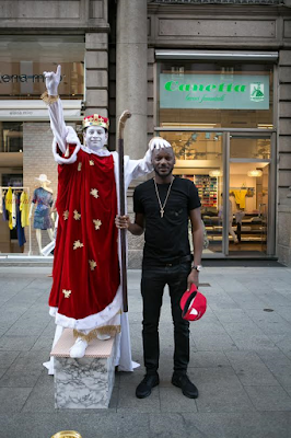 Nigerian Pop icon 2Face Idibia spotted in Milan days after The Voice Nigeria