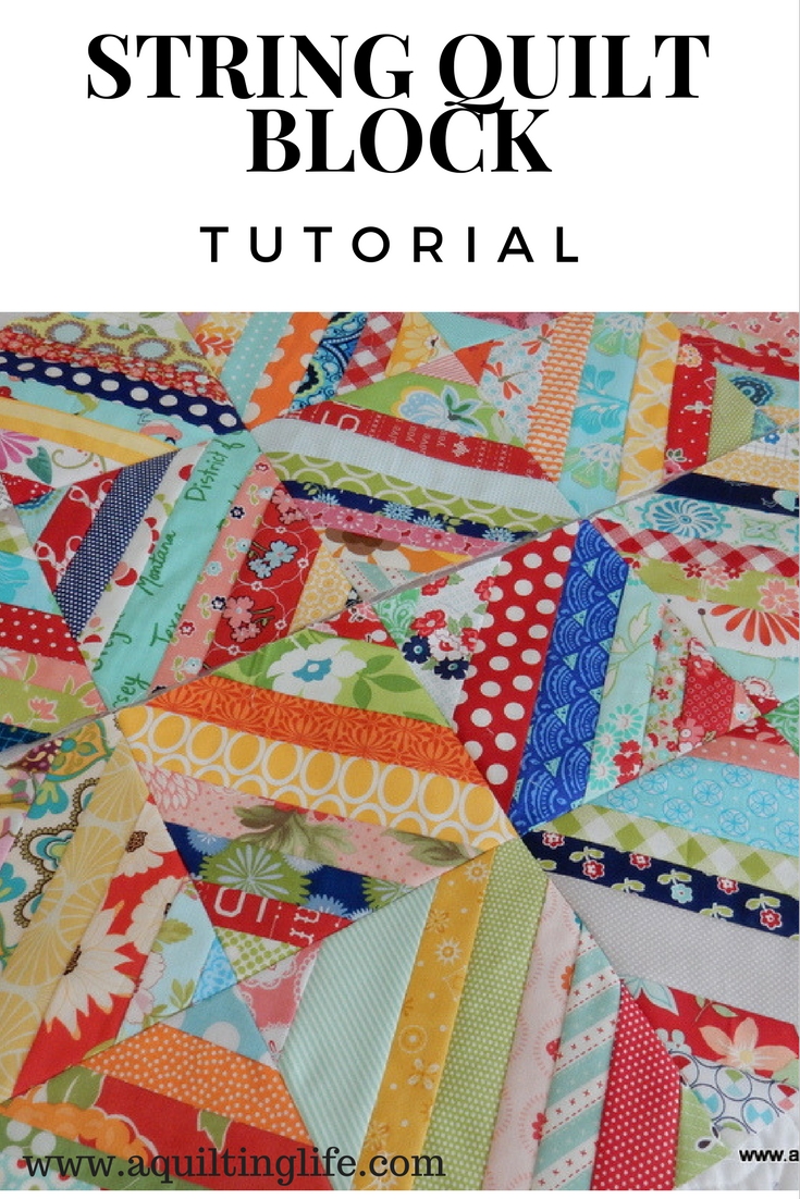 String Quilt BlocksA Tutorial A Quilting Life a quilt blog