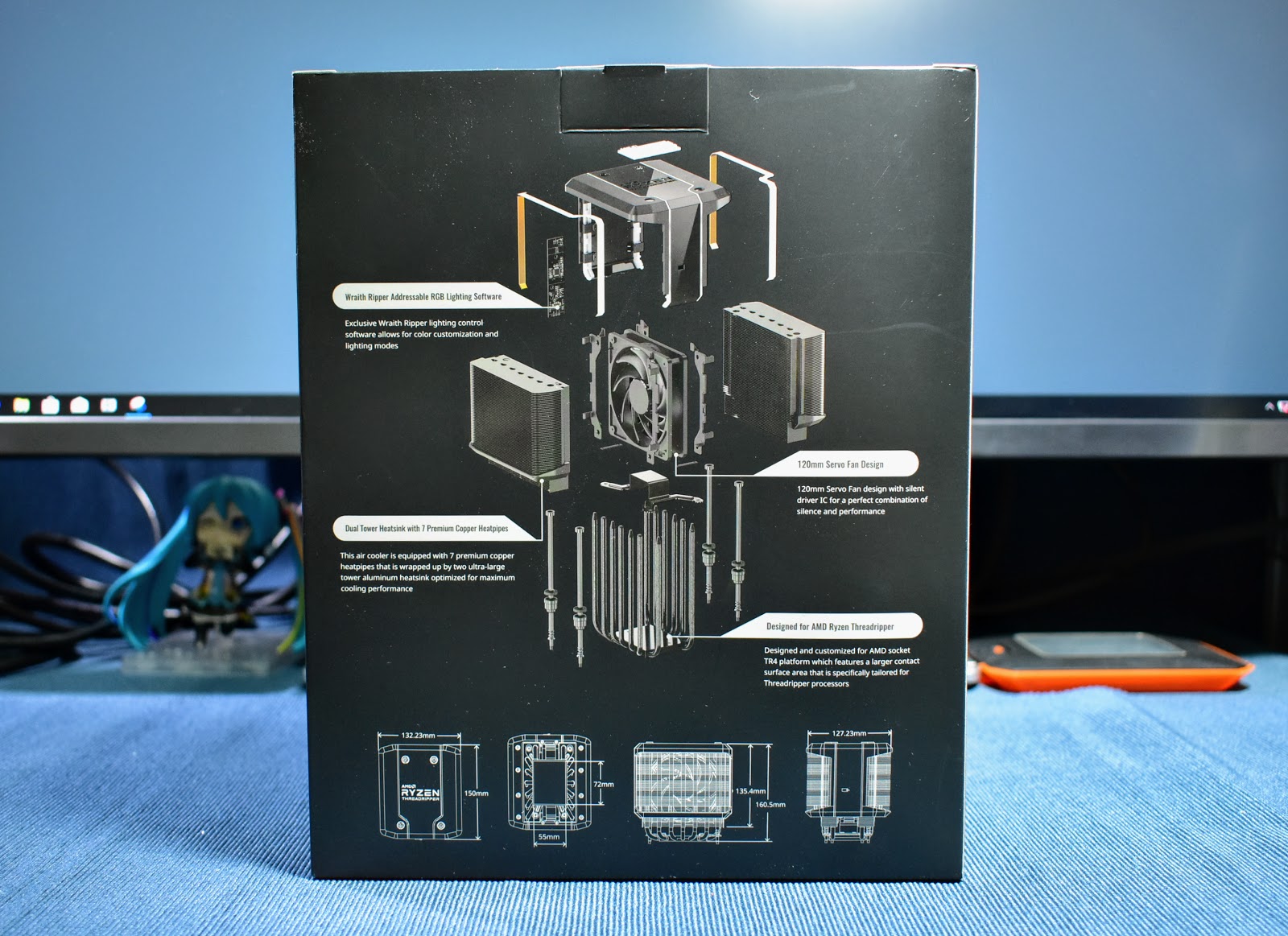 【心得】Wraith Ripper 32 核專用散熱器重裝登場輕開箱 @電腦應用綜合討論 哈啦板 - 巴哈姆特