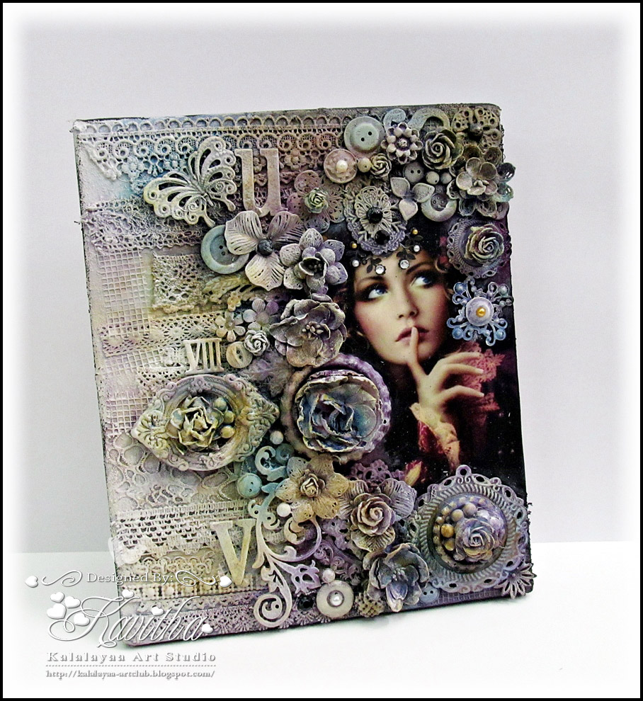 Kalalayaa's Art Stuido Mixed media canvas