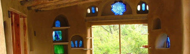 View of the Inside of a Natural Cottage