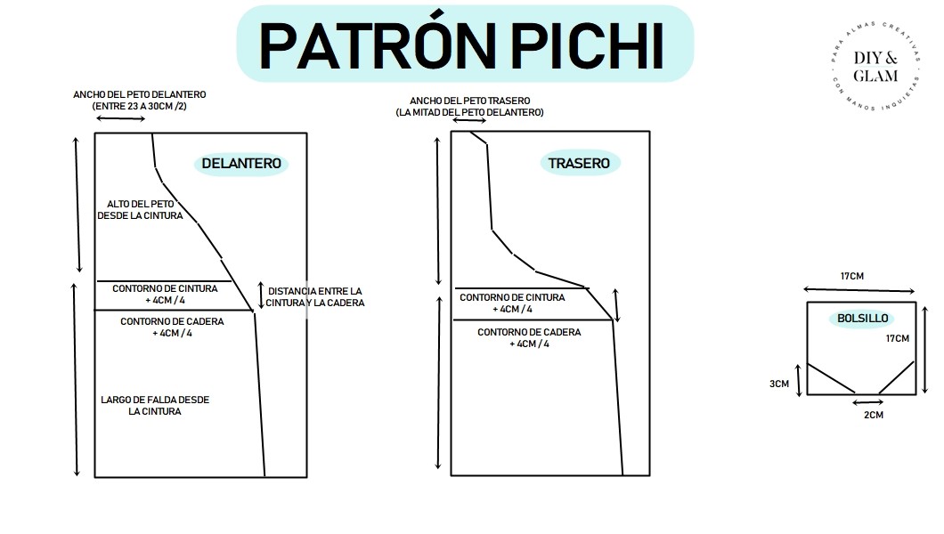 Cómo hacer pichi y el patrón - HANDBOX