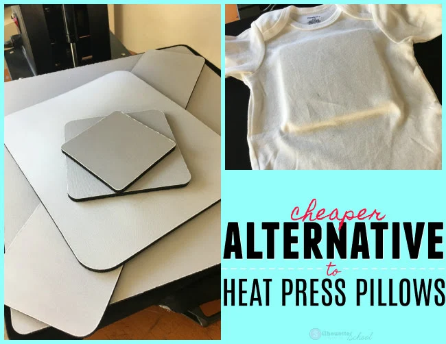 How and Why Pressing Pillows are the Secret to Applying HTV - Silhouette  School
