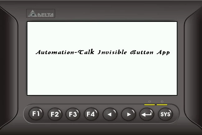 Invisible Button: Sample Screen