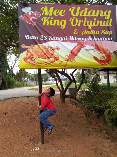 Makan sedap : Mee udang King Original, Sekinchan