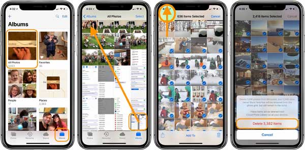 iPhone Tips: Bagaimana cara menghapus semua foto iPhone Tips: Bagaimana cara menghapus semua foto