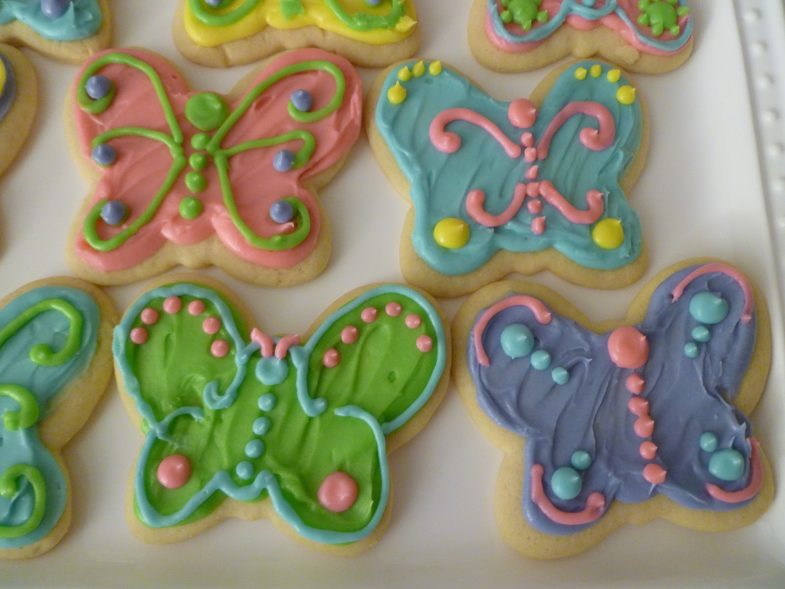 Indulge With Me Butterfly cookies