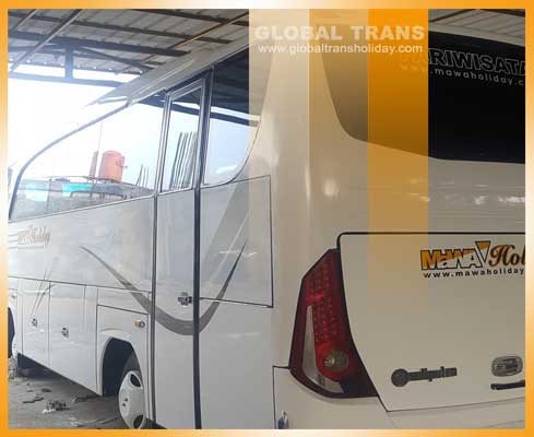 Sewa Bus Pariwisata Bandung Murah Unit Terbaru Global Trans Holiday
