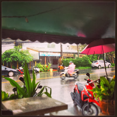 Rainy day in Phuket 28th October 2013