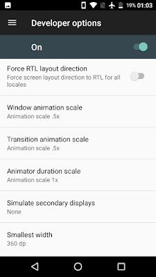 Speed up Android OS animation