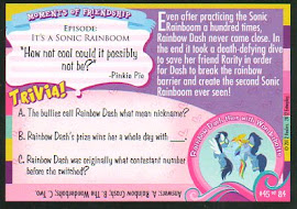 My Little Pony A Sonic Rainboom! Series 1 Trading Card