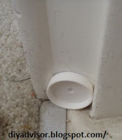 This pad is installed on the bottom of the kitchen floor wall
