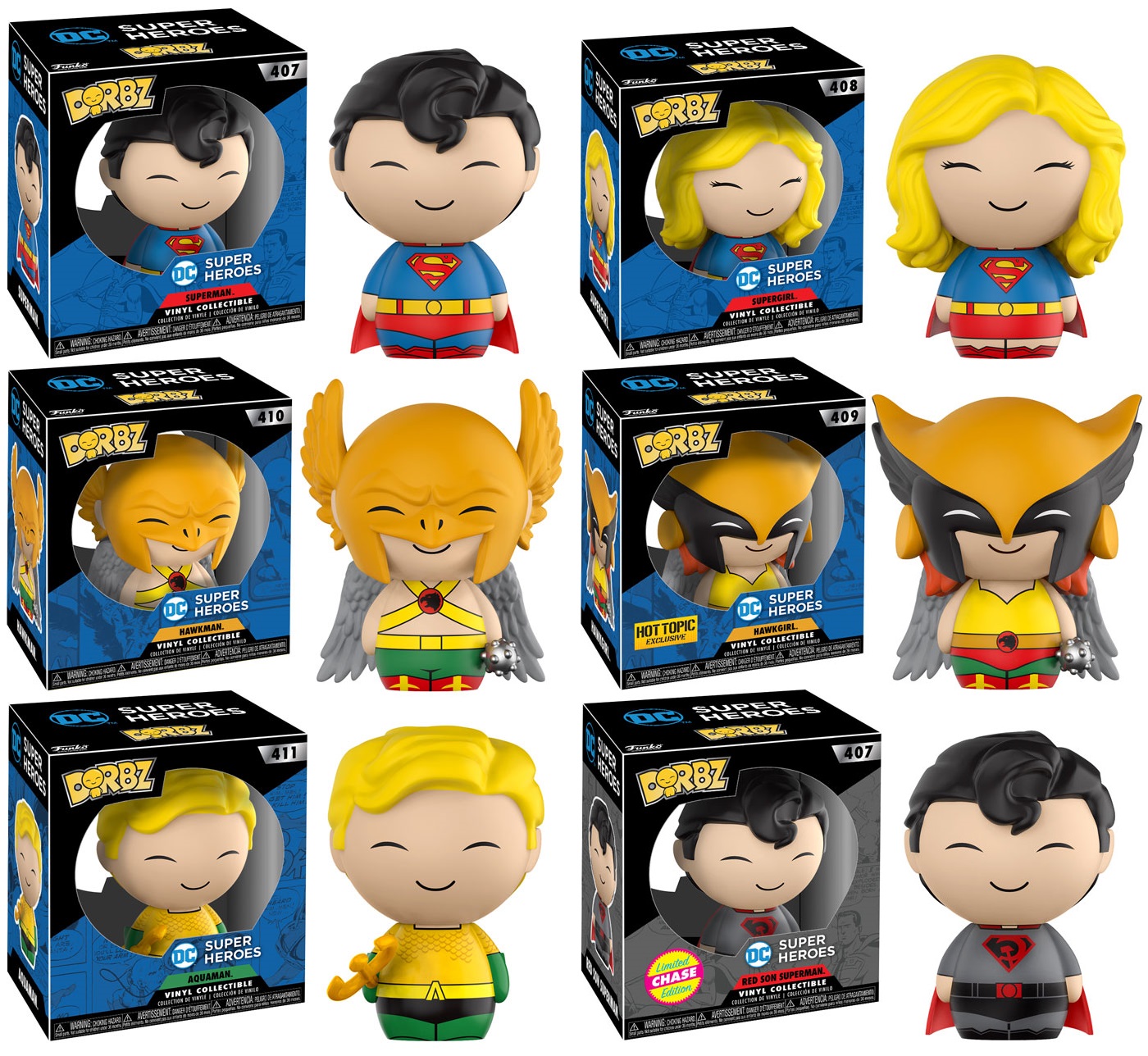 The Blot Says...: DC Comics Universe Dorbz Series 2 by Funko