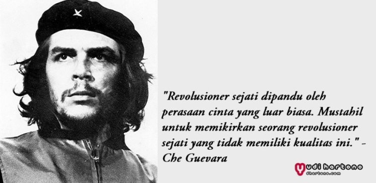 Gambar Kata Bijak Che Guevara