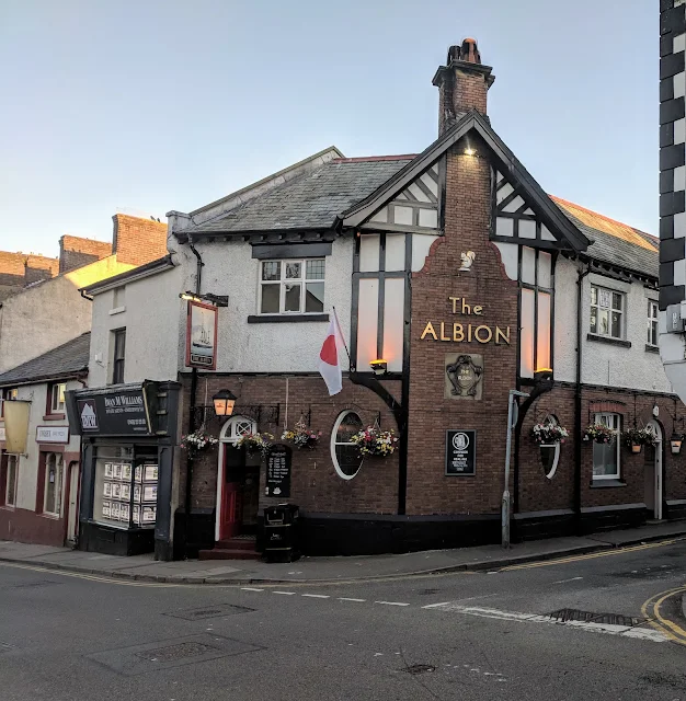 Where to drink in Conwy North Wales: The Albion