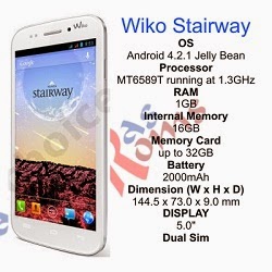 Wiko Stairway specs and stock rom download