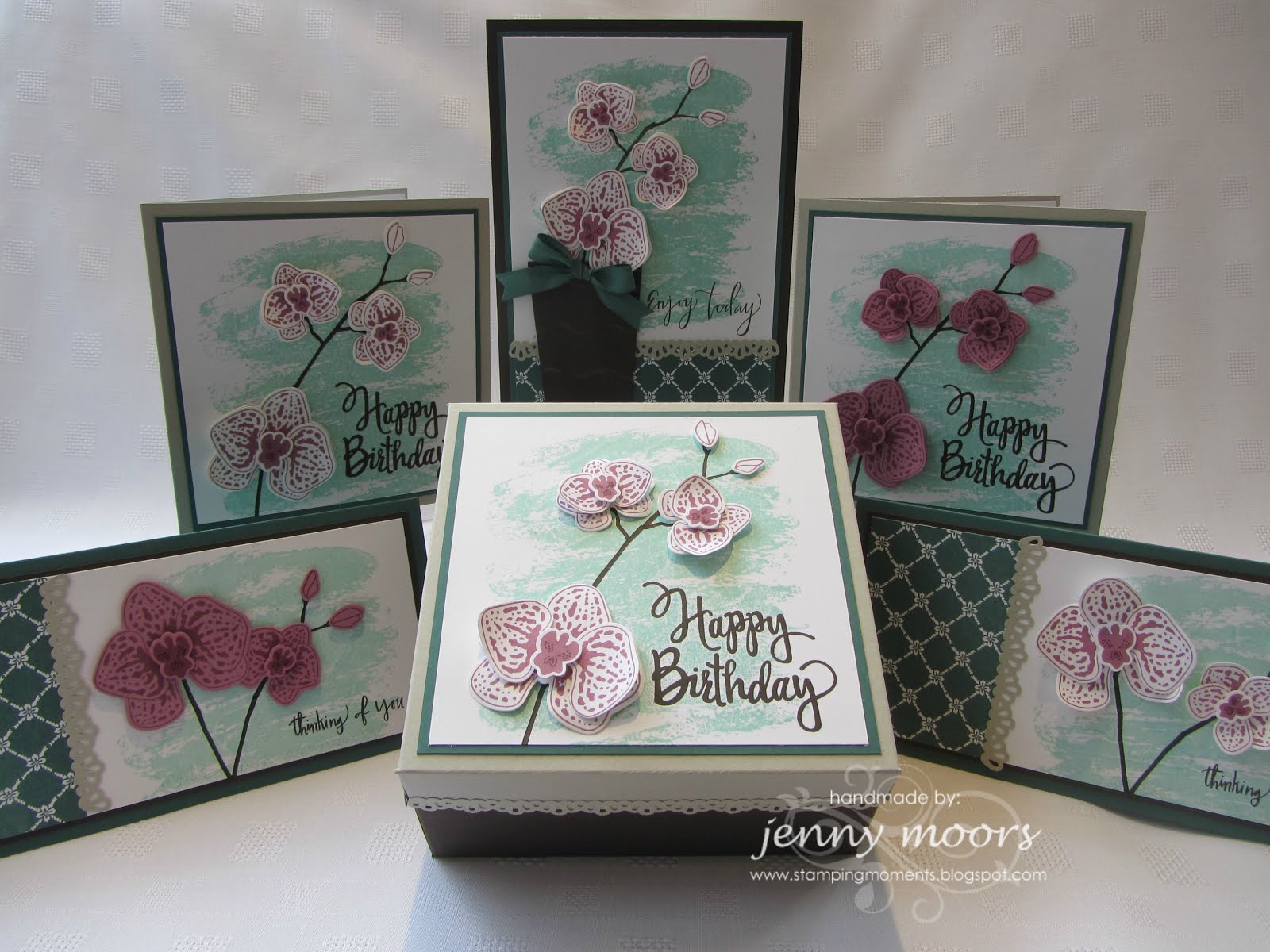 Climbing Orchid Stamp Class