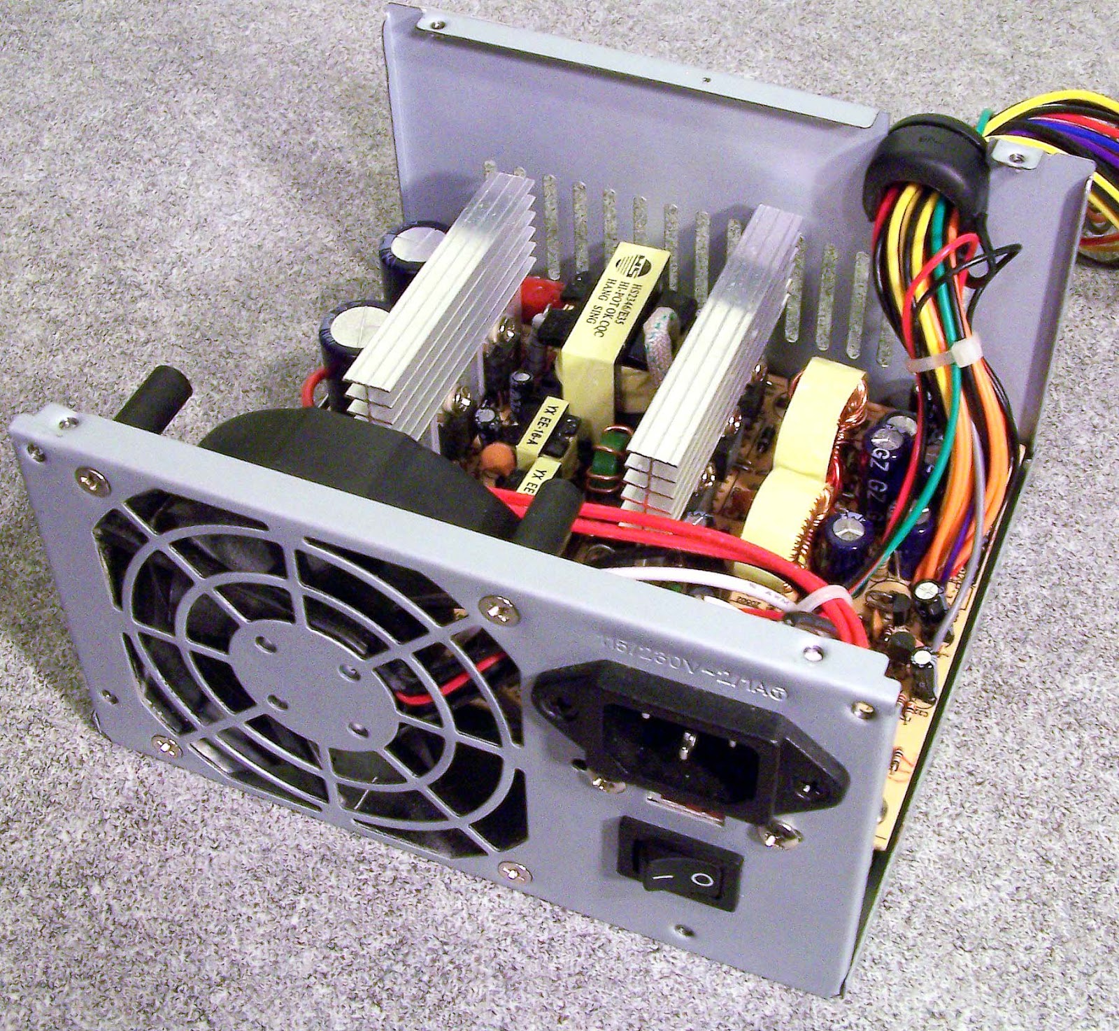 Cara Modifikasi Power Supply Komputer menjadi Power Radio kopikom