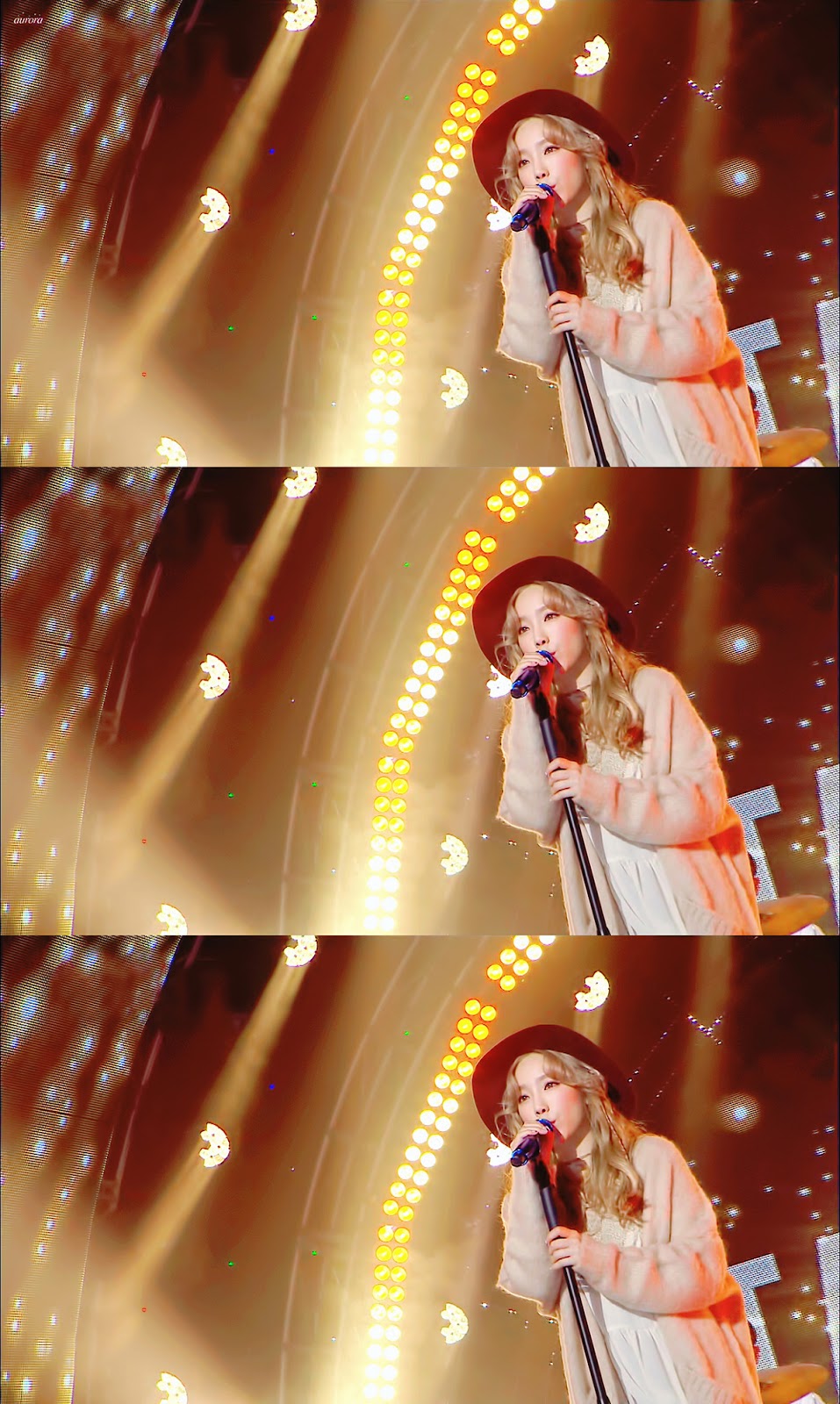 오늘 레전드 찍은 음악중심 태연 | 인스티즈