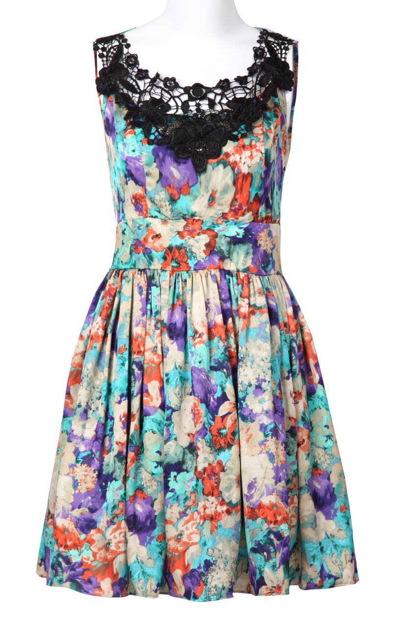 Suesmith | Latest Fashion Online: Floral Fashion Rules! Pretty Dresses ...