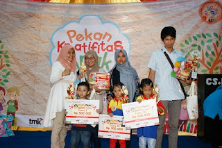 Pekan Kreativitas Anak di unit biMBA-AIUEO Fortune Graha Raya Tangerang