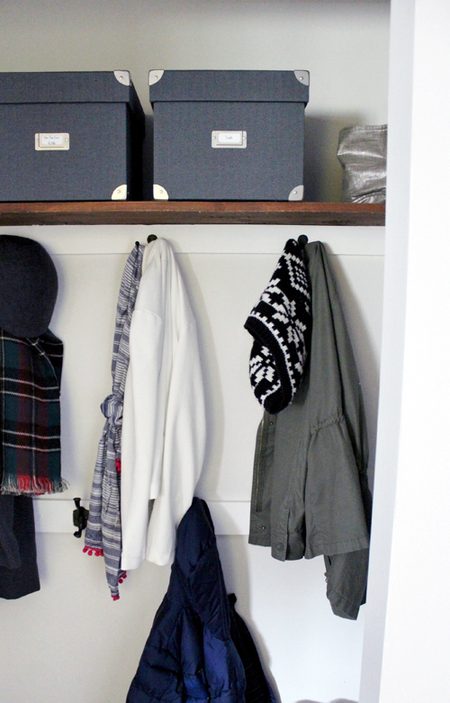IHeart Organizing: Reader Space: A Clean & Simple Coat Closet