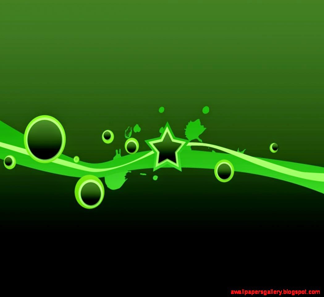 1280x1024 Green star vectors desktop PC and Mac wallpaper