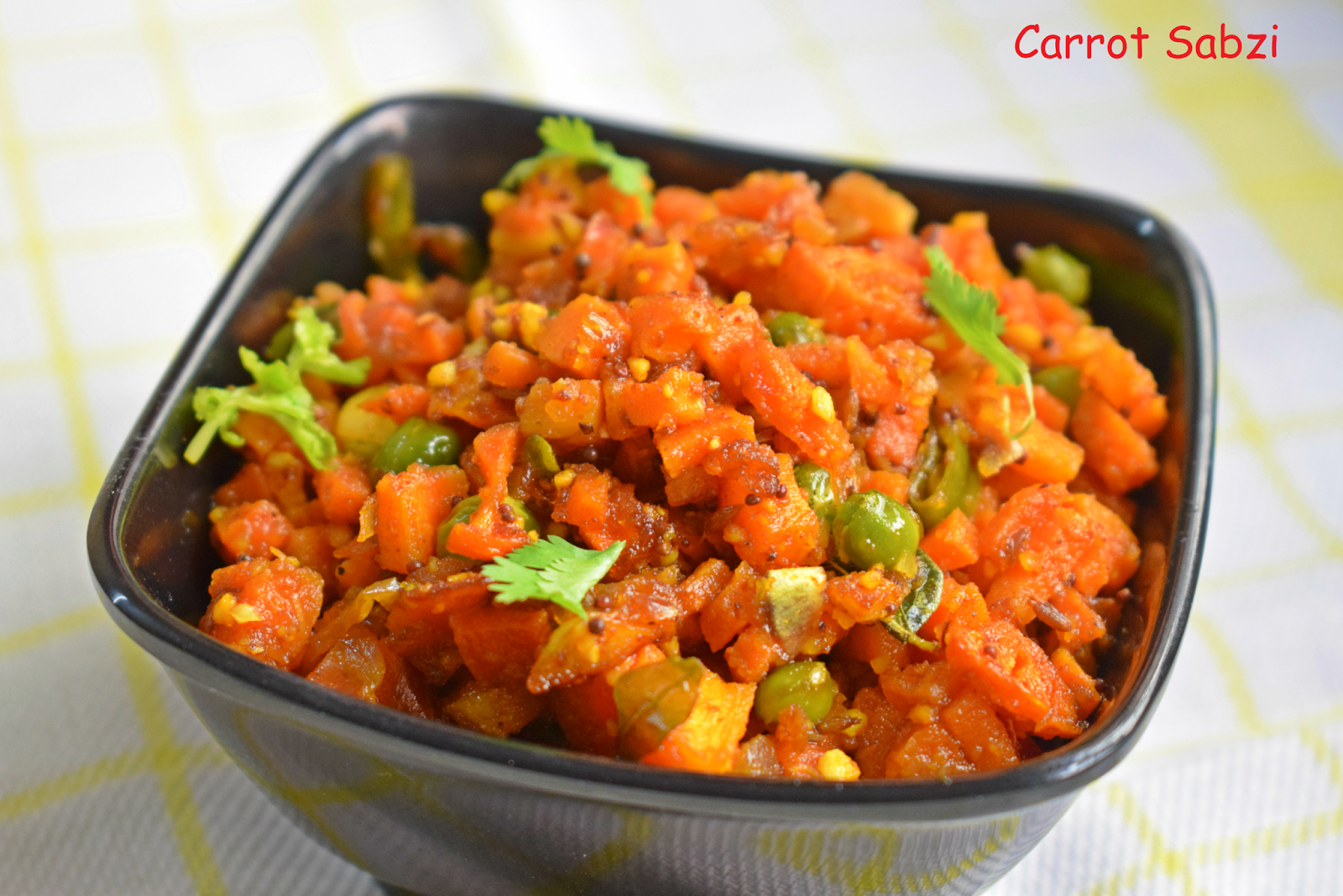 Sunita's Easy Cooking Gajarachi Bhaji / Carrot Sabzi