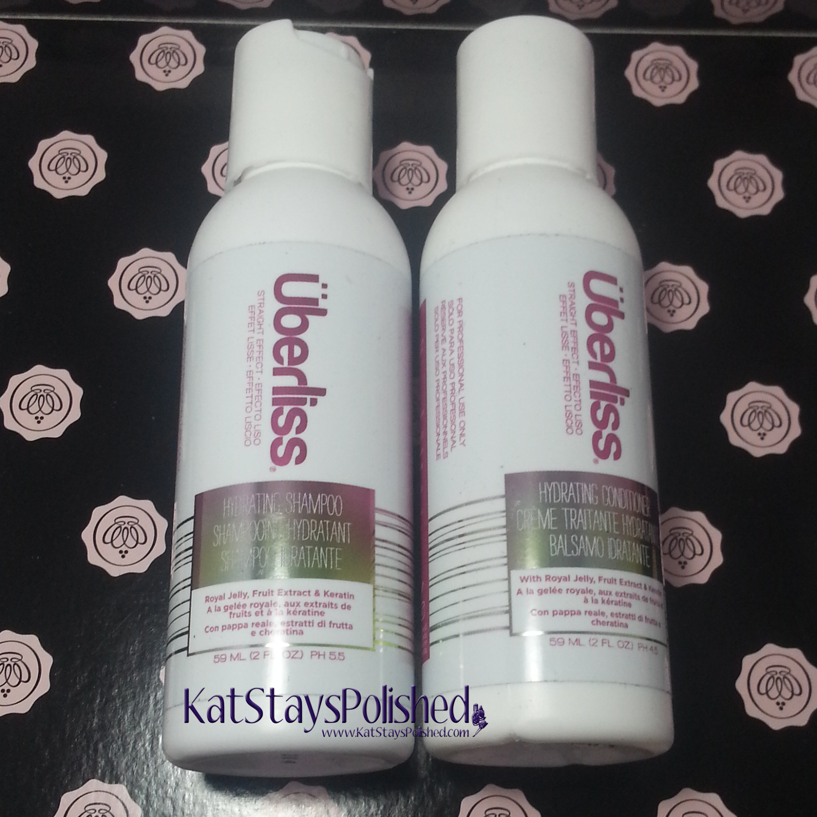 Glossybox - August 2014 - Uberliss Hydrating Shampoo and Conditioner | Kat Stays Polished