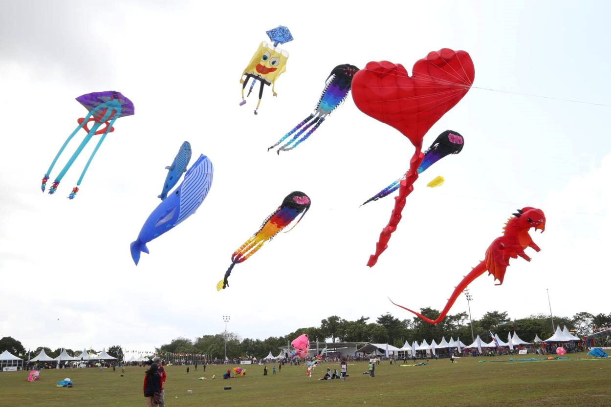 Singapore Kite Association FESTIVAL LAYANG LAYANG  SEDUNIA 