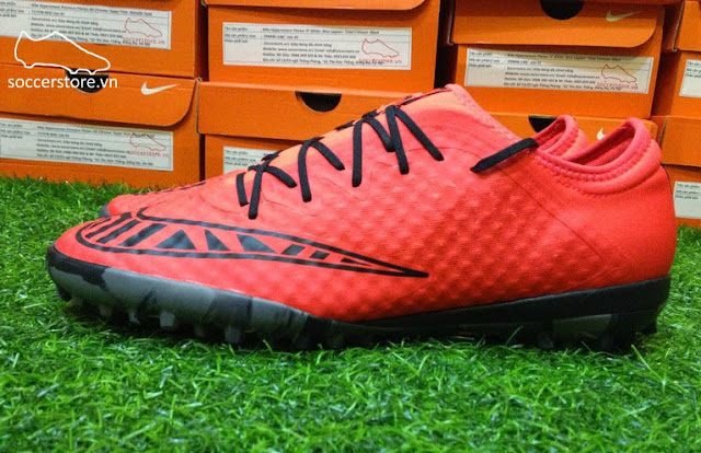 Nike Mercurial X Finale Street TF Bright Crimson- Black- Black 