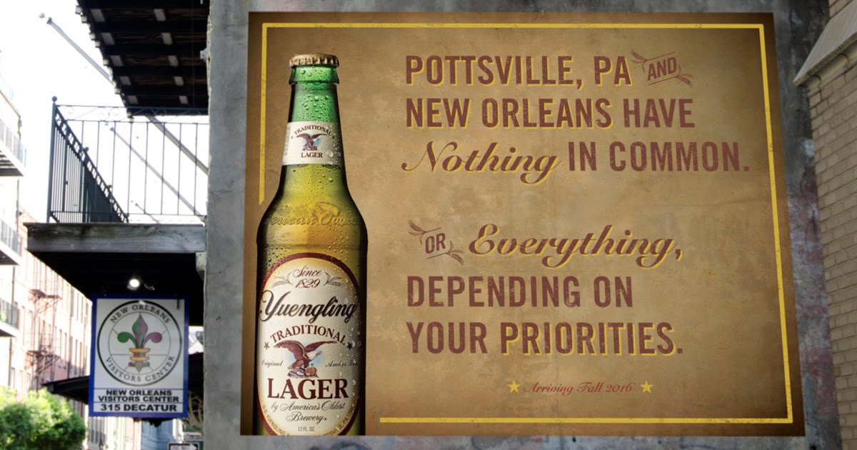 Yuengling Finally Comes To New Orleans Via Cerberus Adstasher